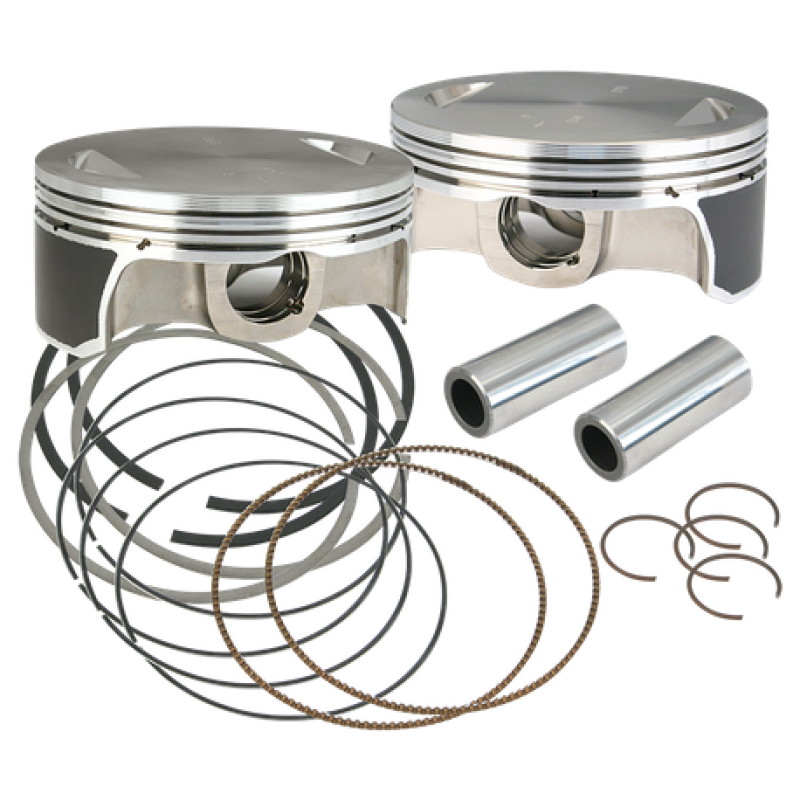 S&S Cycle 2007+ BT 4-1/8in FD Piston Set - .030in Piston Sets - Powersports S&S Cycle