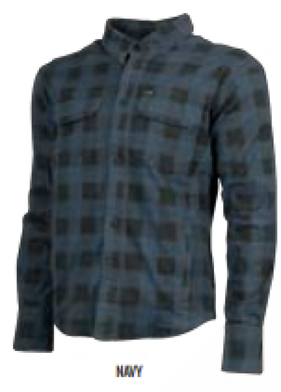 Speed and Strength True Grit Armored Motoshirt Navy/Black - Medium Jackets - Textile Speed and Strength