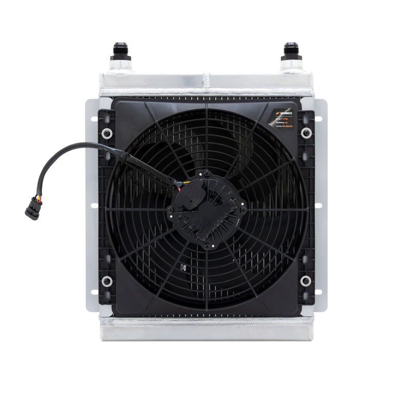 Mishimoto Universal Heat Exchanger Kit - With Integrated 1 x 12in Brushless Fan Radiators Mishimoto