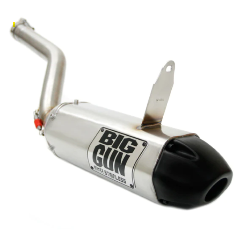 Big Gun 13-15 CAN AM OUTLANDER 500 EXO Stainless Slip On Exhaust Powersports Exhausts Big Gun