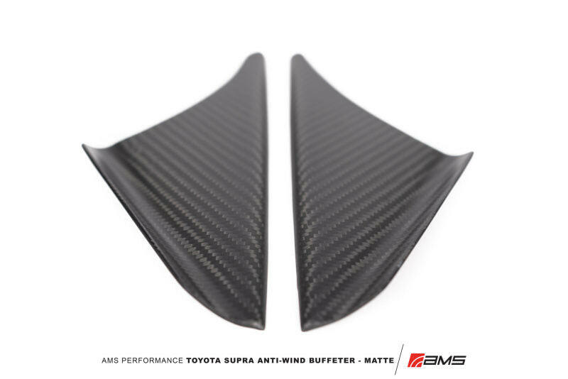 AMS Performance 2020+ Toyota GR Supra Anti-Wind Buffeting Kit - Matte Carbon Exterior Trim AMS