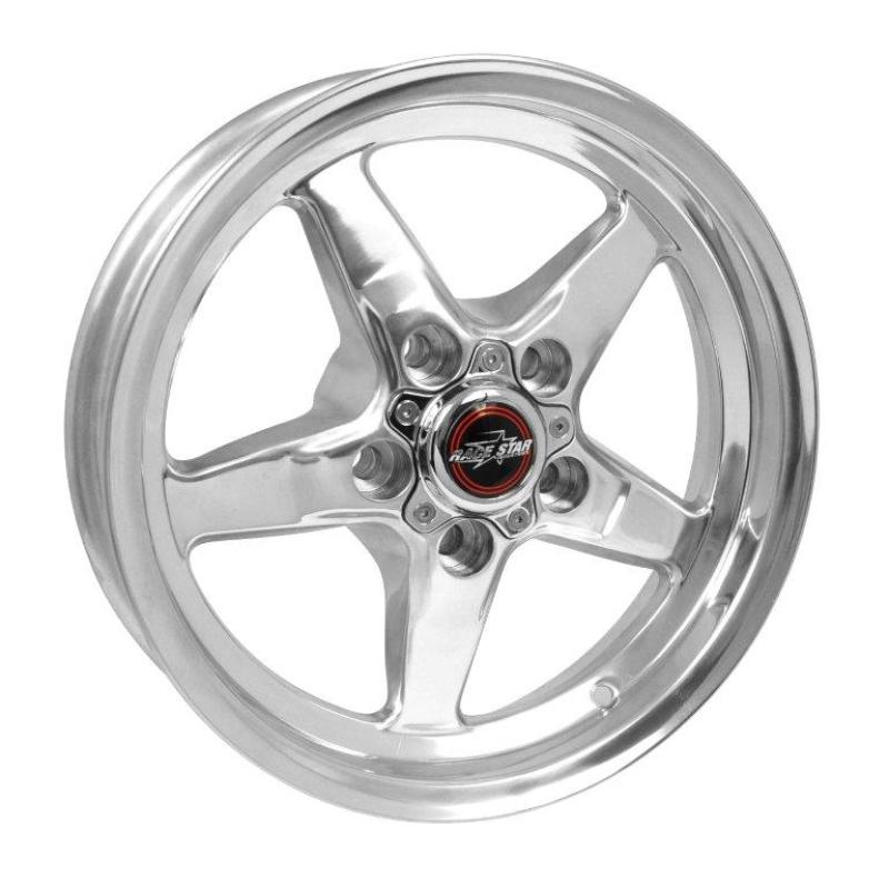 Race Star 92 Drag Star 15x3.75 5x4.75bc 1.25bs Direct Drill Polished Wheel Wheels - Cast Race Star