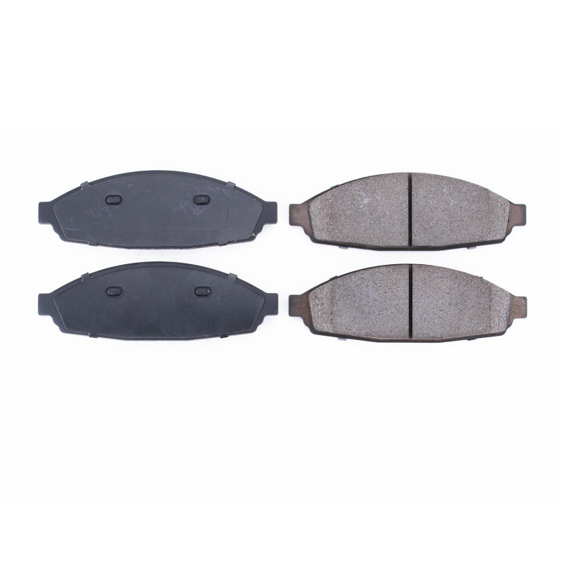 Power Stop 03-11 Ford Crown Victoria Front Z16 Evolution Ceramic Brake Pads Brake Pads - OE PowerStop