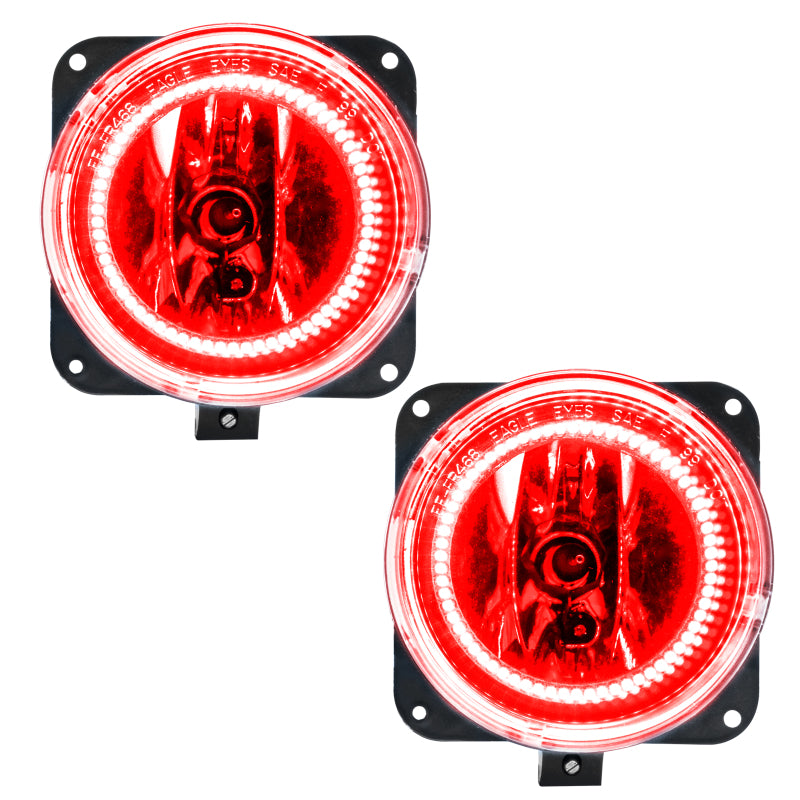 Oracle Lighting 05-07 Ford Escape Pre-Assembled LED Halo Fog Lights -Red Fog Lights ORACLE Lighting