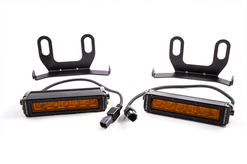 Diode Dynamics Ram 2013 Standard Stage Series 6 In Kit - Amber Driving Light Bars & Cubes Diode Dynamics