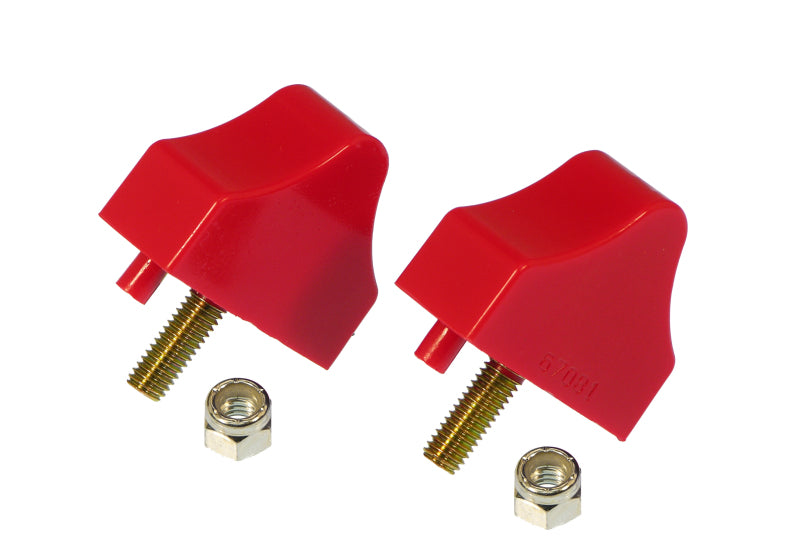 Prothane 68-69 Chevy Camaro Bump Stop Kit - Red Bump Stops Prothane