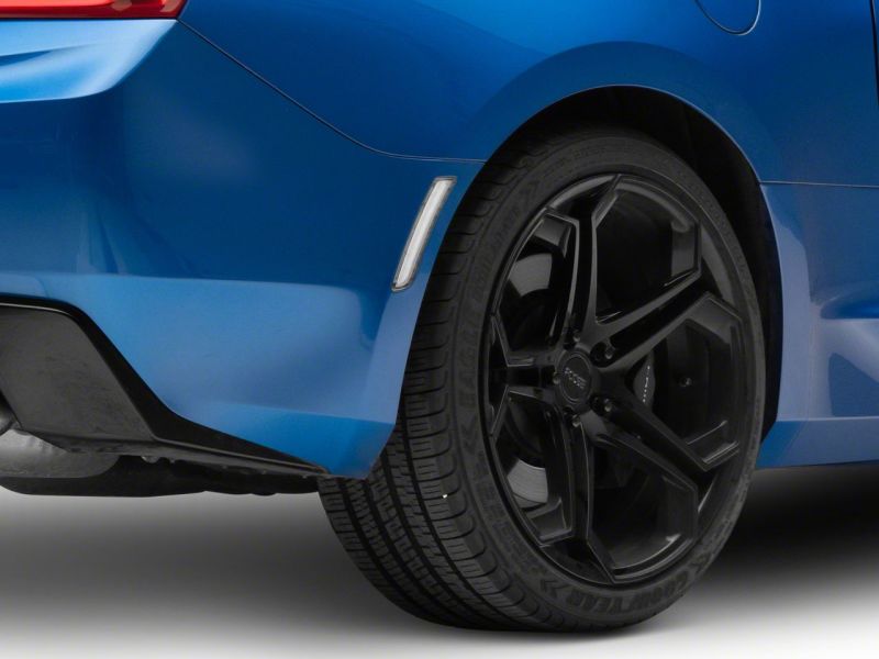 Raxiom 16-23 Chevrolet Camaro Axial Series LED Front and Rear Side Markers- Clear Sidemarkers & Indicators Raxiom