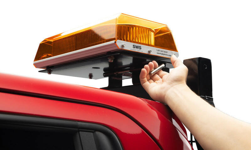 BackRack Light Bracket 16in x 7in Base Center Mount Folding Brackets BackRack