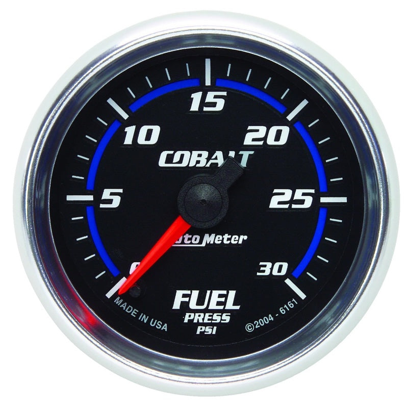 Autometer Cobalt 52mm 0-30 PSI Full Sweep Electronic Fuel Pressure Gauge Gauges AutoMeter