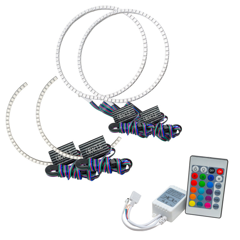 Oracle Toyota Tundra 14-17 Dual Halo Kit - ColorSHIFT w/ Simple Controller Headlights ORACLE Lighting