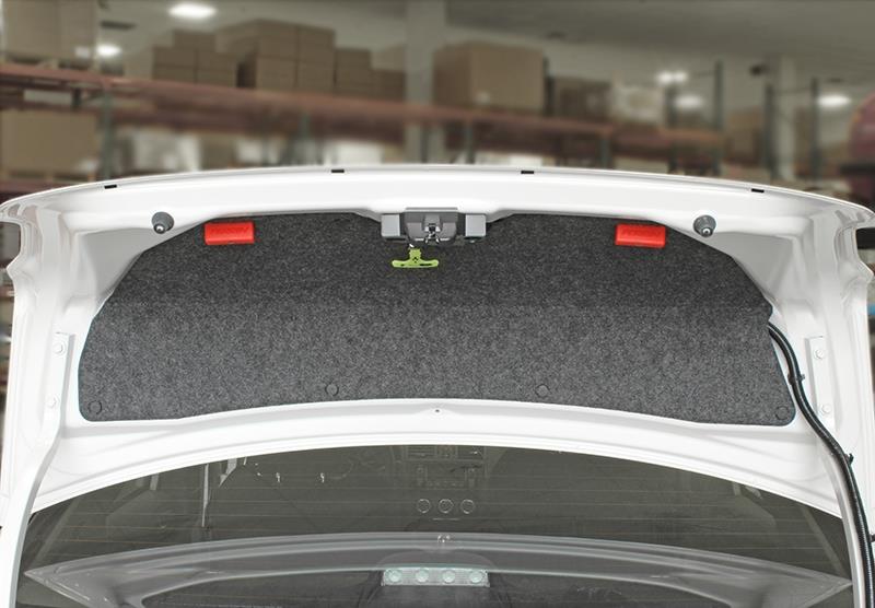 PERRIN 07-25 Subaru WRX STI Sedan Trunk Handle - Red Trunks Perrin Performance