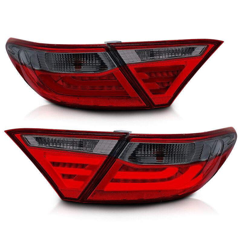 ANZO 2015-2016 Toyota Camry LED Taillights Smoke Tail Lights ANZO