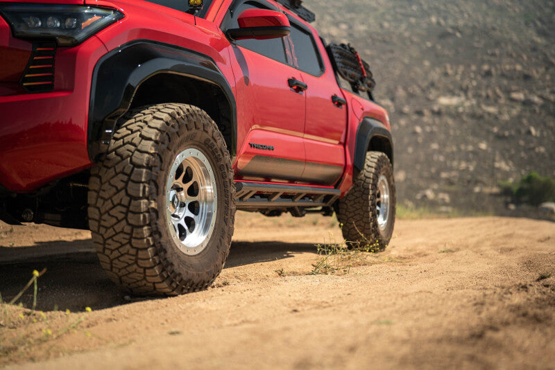 DV8 Offroad 24-25 Toyota Tacoma Double Cab Rock Sliders Body Armor & Rock Rails DV8 Offroad