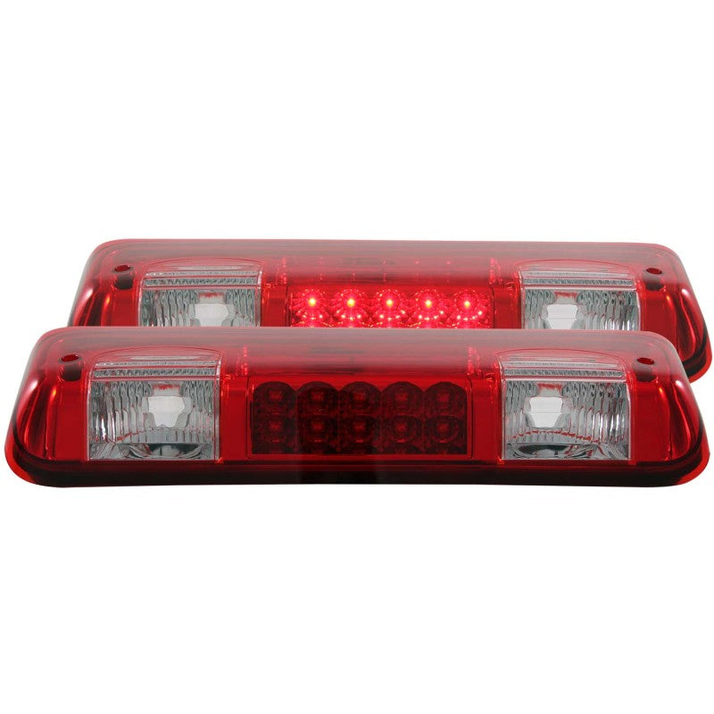ANZO 2004-2008 Ford F-150 LED 3rd Brake Light Red/Clear Lights Corner ANZO