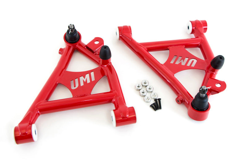 UMI Performance 82-92 GM F-Body Front Lower A-arms Delrin Coilover Specific Control Arms UMI Performance