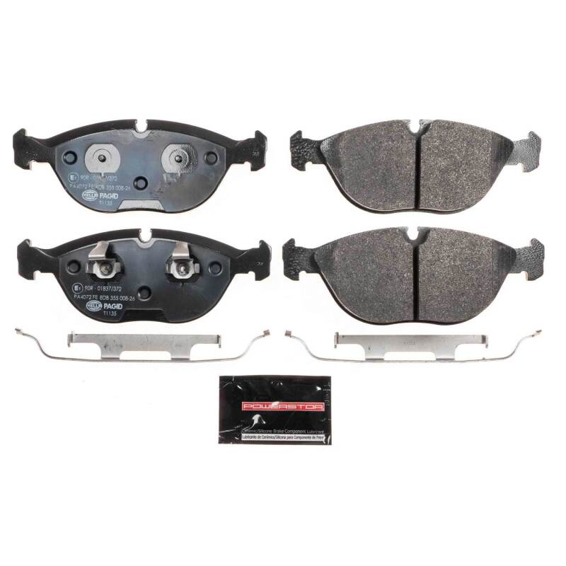 Power Stop 2004 Volkswagen R32 Euro-Stop ECE-R90 Front Brake Pads Brake Pads - OE PowerStop