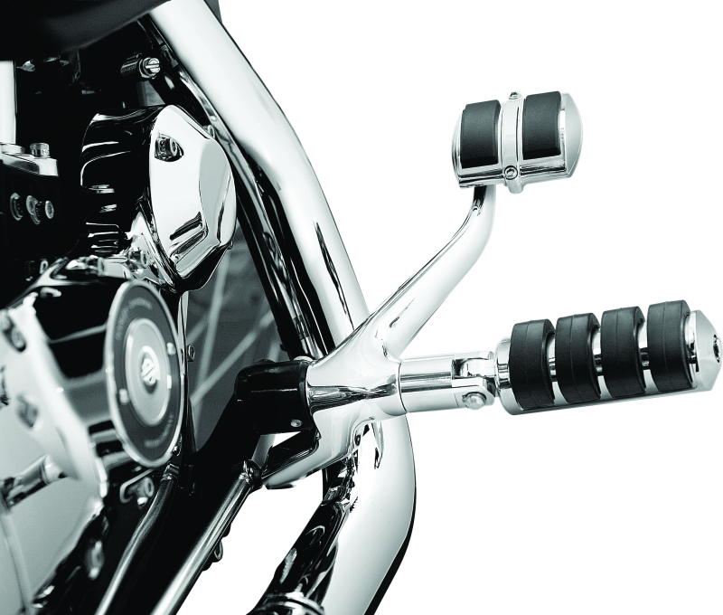 Kuryakyn Small ISO Peg Without Adapters Chrome (Pair) Footpegs Kuryakyn