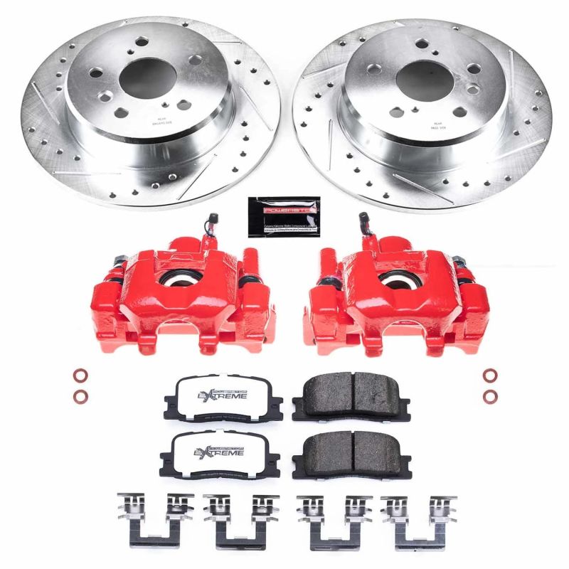 Power Stop 01-03 Toyota High Lander Rear Z36 Truck & Tow Brake Kit w/Calipers Brake Kits - Performance D&S PowerStop