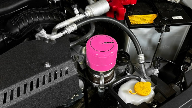 PERRIN 15-25 Subaru WRX & 13-25 BRZ/FR-S/86/GR86 Oil Filter Cover - Hyper Pink Oil Filters Perrin Performance