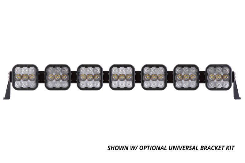 Diode Dynamics SS5 Pro Universal CrossLink 7-Pod Lightbar - White Driving Light Bars & Cubes Diode Dynamics