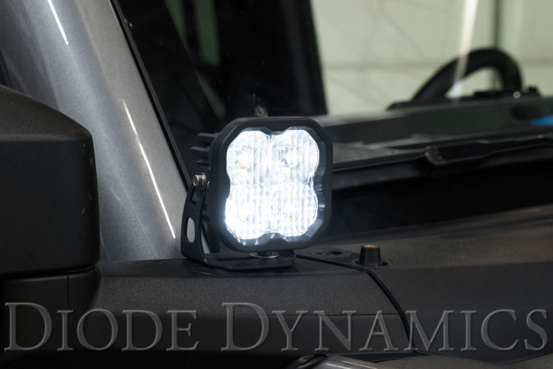 Diode Dynamics 2021 Ford Bronco Sport SS3 LED Ditch Light Kit - White Combo Light Accessories and Wiring Diode Dynamics