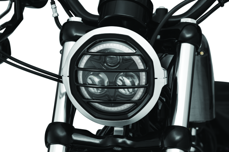 Kuryakyn Dillinger Headlight Trim 5-3/4 Sil Bolts Kuryakyn