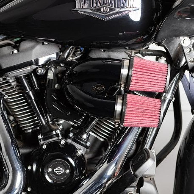 S&S Cycle 17-21 M8 Models Intake Runner Induction Kit - Gloss Black Air Intake Components S&S Cycle