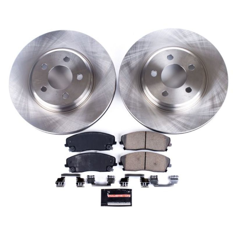 Power Stop 05-19 Chrysler 300 Front Autospecialty Brake Kit Brake Kits - OE PowerStop