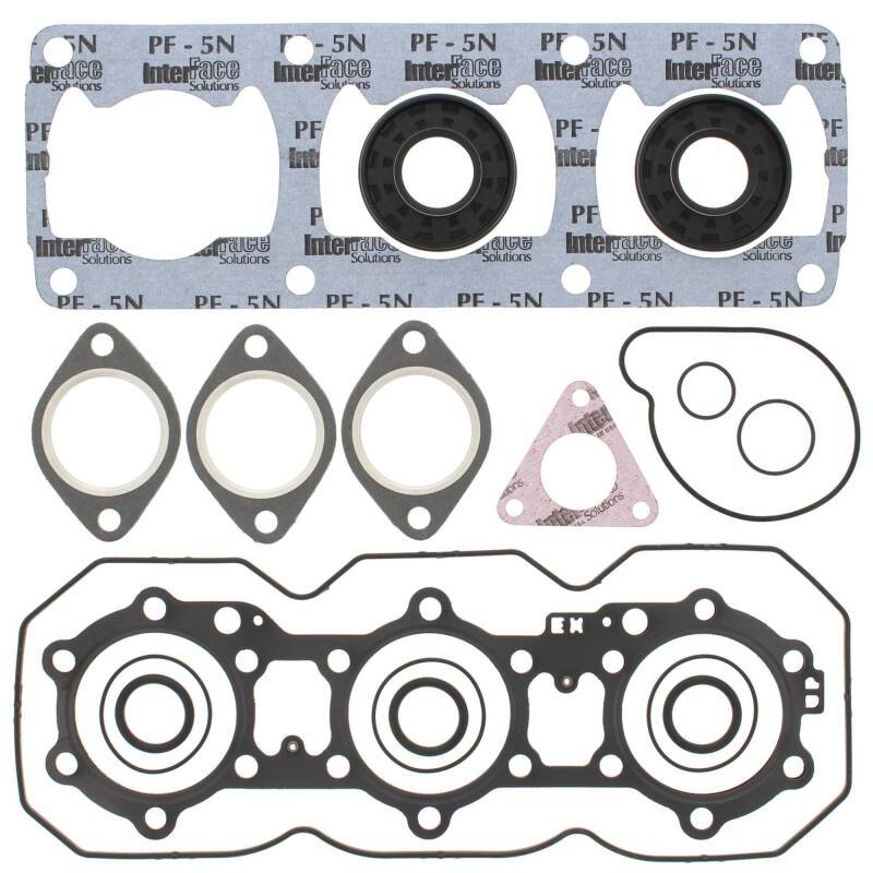 Vertex Gaskets 2000 Polaris 600 Triumph Complete Gasket Kit w/ Oil Seals Engine Hardware Vertex Pistons