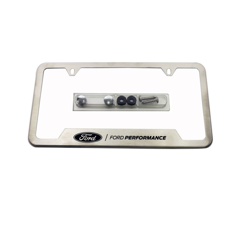 Ford Racing Stainless Steel Ford Performance License Plate Frame License Frame Ford Racing