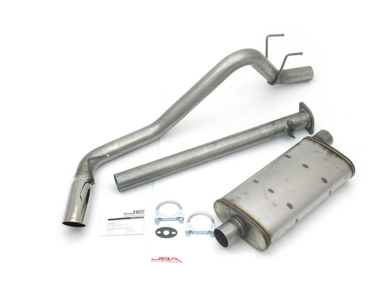 JBA 00-04 Toyota Tacoma (Xtra Cab) 3.4L 409SS Pass Side Single Exit Cat-Back Exhaust Catback JBA