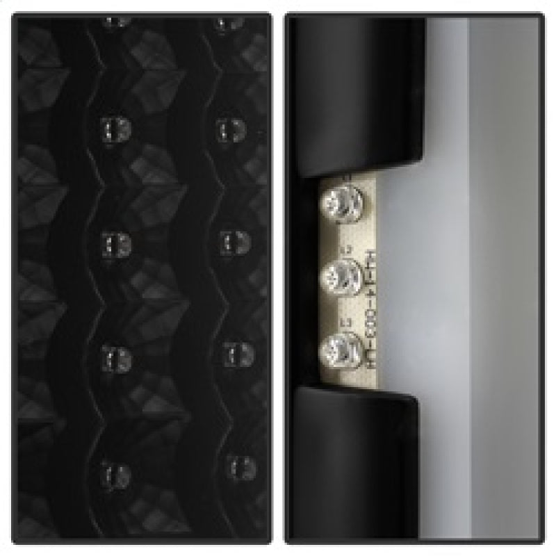 xTune 09-18 Dodge Ram 1500 (Incandescent Model) LED Tail Lights - Blk (ALT-ON-DR09-LBLED-BK) Tail Lights SPYDER