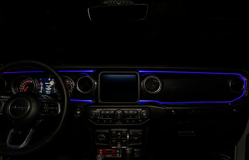 ORACLE Lighting Jeep Wrangler JL / Gladiator JT ColorSHIFT Fiber Optic LED Interior Kit Light Accessories and Wiring ORACLE Lighting
