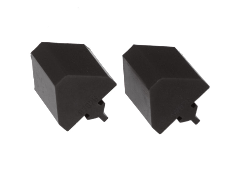 Prothane Universal Bump Stop Pull Through Style - Black Bump Stops Prothane