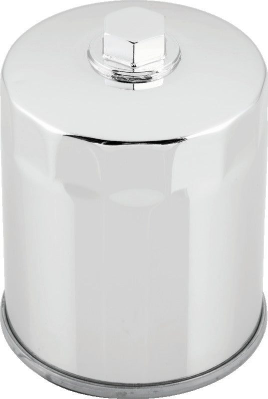 Twin Power Evo Chrome Oil Filter With Nut Replaces H-D 63796-77A 63805-80A 63806-83 Oil Filters TwinPower