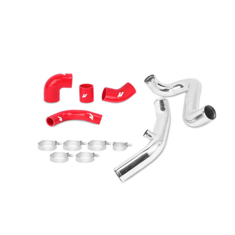 Mishimoto Mitsubishi Lancer Evolution 7/8/9 Red Upper Intercooler Pipe Kit Intercooler Pipe Kits Mishimoto