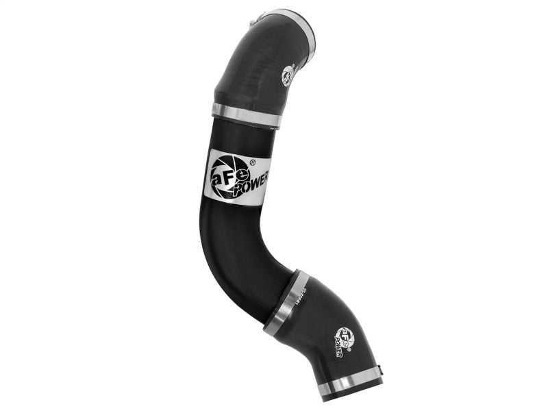 aFe BladeRunner 3in Intercooler Tube - Black Cold Side 15-16 Ford Mustang EcoBoost L4-2.3L (t) Intercoolers aFe