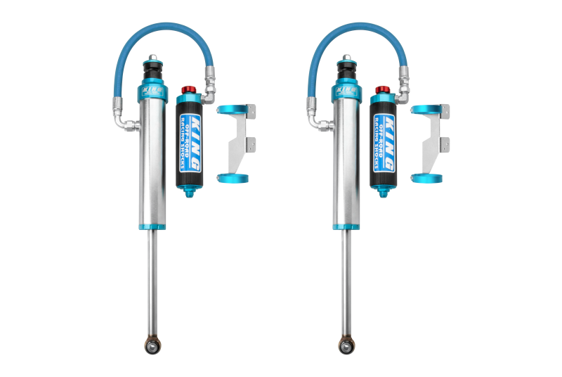 King Shocks 2007+ Toyota Tundra Rear 2.5 Dia Remote Reservoir Shock w/Adjuster (Pair) Shocks and Struts King Shocks