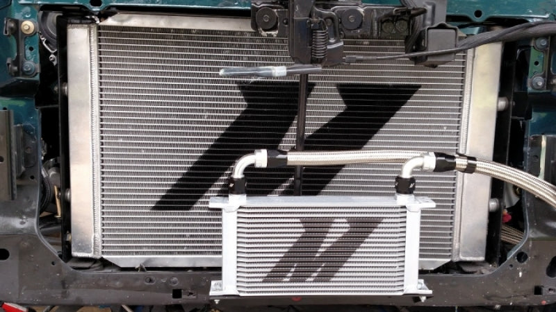 Mishimoto Universal 10 Row Oil Cooler Kit (Metal Braided Lines) Oil Coolers Mishimoto
