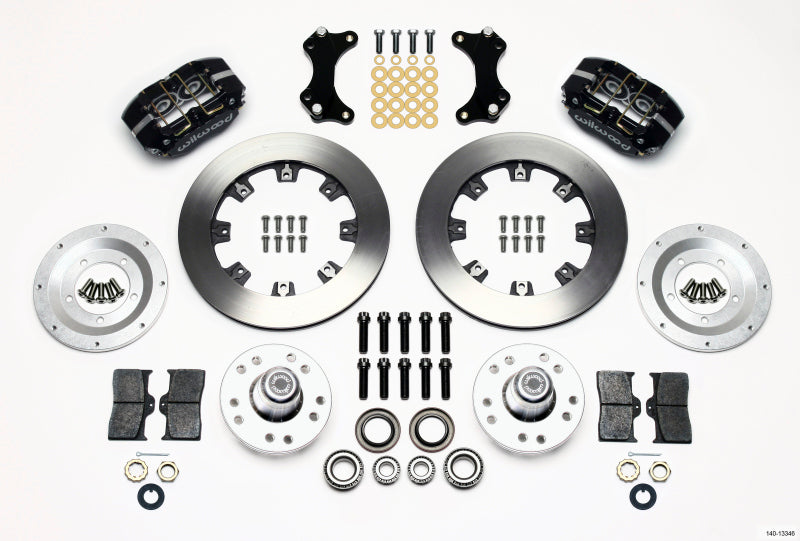 Wilwood Dynapro Dust-Boot Front Kit 12.19in WWE ProSpindle Big Brake Kits Wilwood