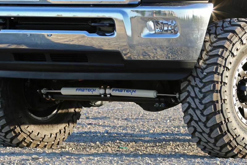 Fabtech 14-18 Ram 2500/3500 4WD Dual Steering Stabilizer System w/Perf. Shocks Steering Stabilizer Fabtech