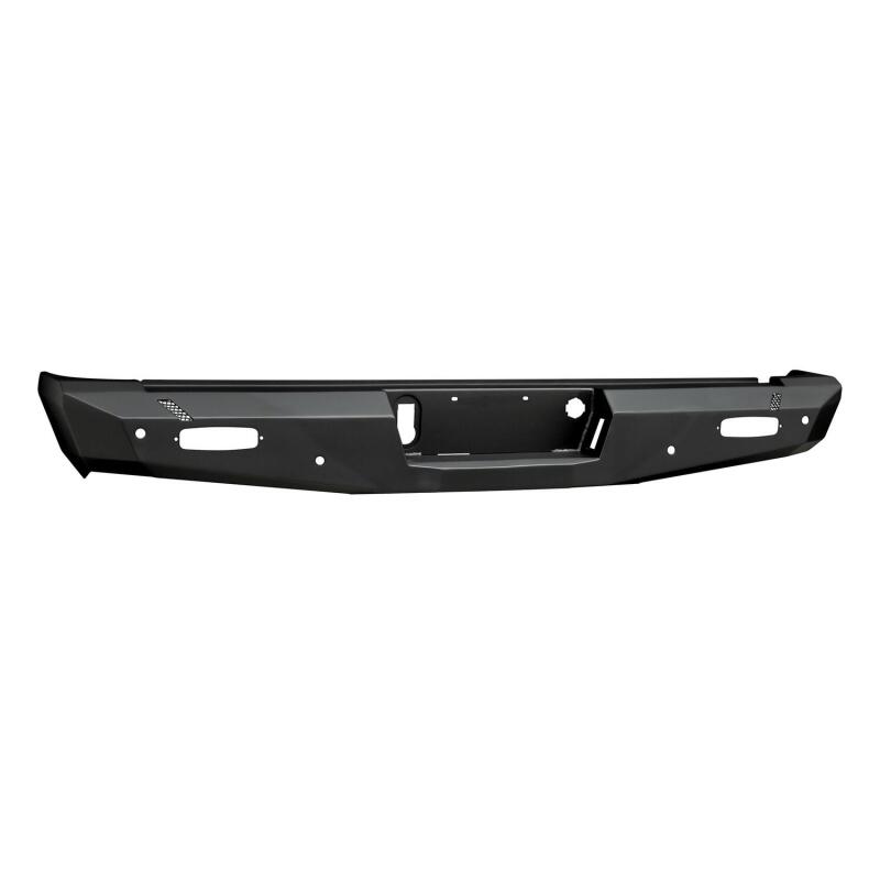 Westin 14-18 Chevy Silverado 1500 Pro-Series Rear Bumper - Textured Black Bumpers - Steel Westin