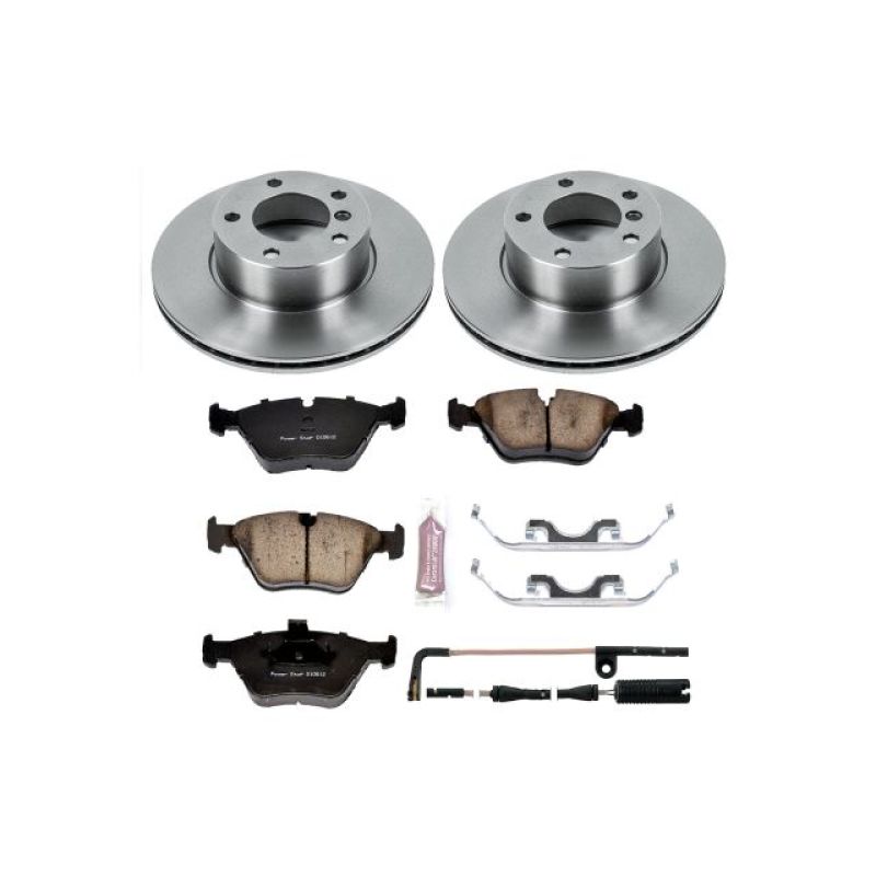 Power Stop 01-03 BMW 525i Front Autospecialty Brake Kit Brake Kits - OE PowerStop