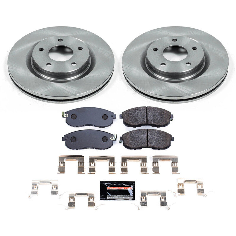 Power Stop 17-18 Nissan Sentra Front Track Day Brake Kit Brake Kits - Performance Blank PowerStop
