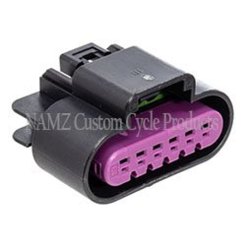 NAMZ 17-23 V-Twin M8 Models Throttle Control 6-Position Connector Kit (HD 69201394) Wiring Connectors NAMZ
