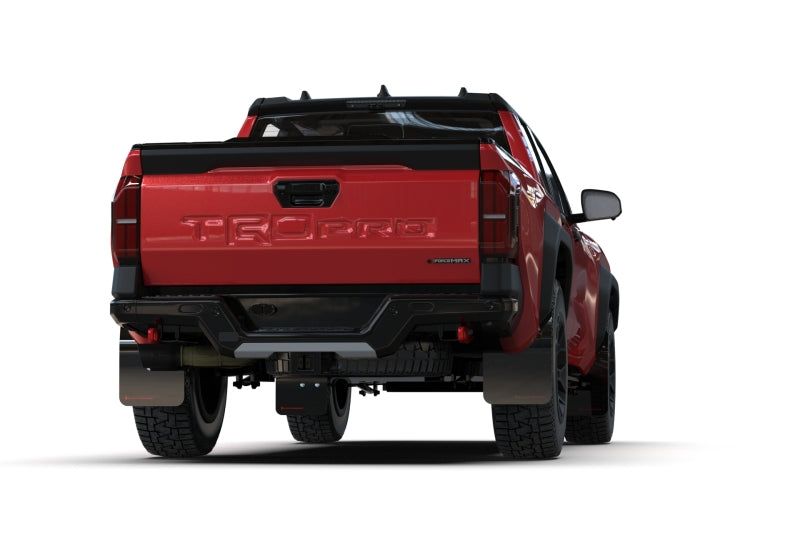 Rally Armor 24-25 Toyota Tacoma Gen 4 Black UR Mud Flap w/White Logo Mud Flaps Rally Armor