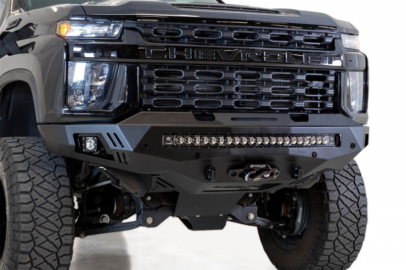 Addictive Desert Designs 2020 Chevy Silverado 2500/3500 Stealth Fighter Front Bumper Bumpers - Steel Addictive Desert Designs