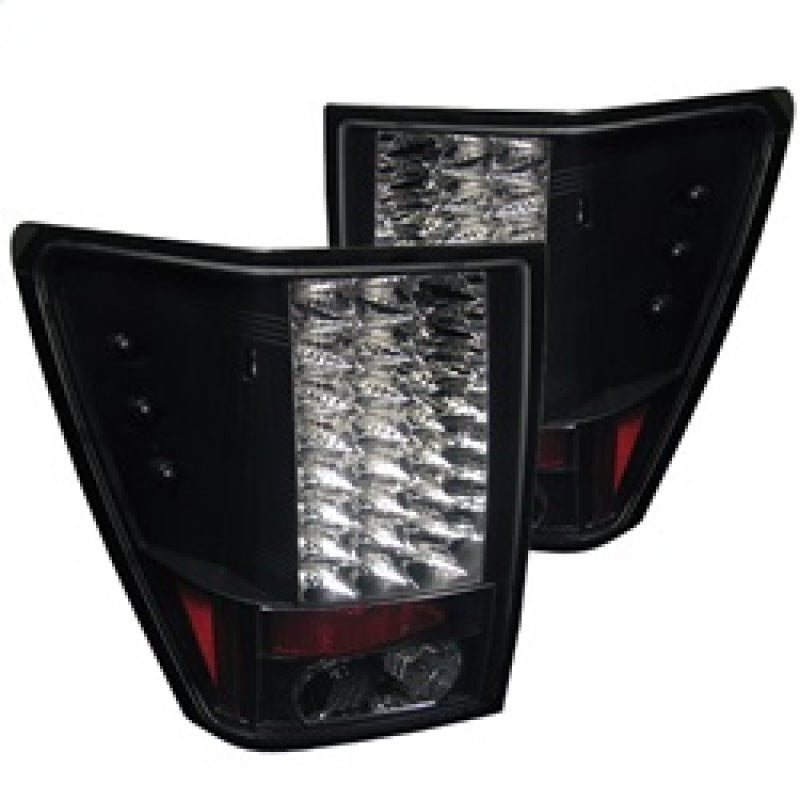 Spyder Jeep Grand Cherokee 05-06 LED Tail Lights Black ALT-YD-JGC05-LED-BK Tail Lights SPYDER