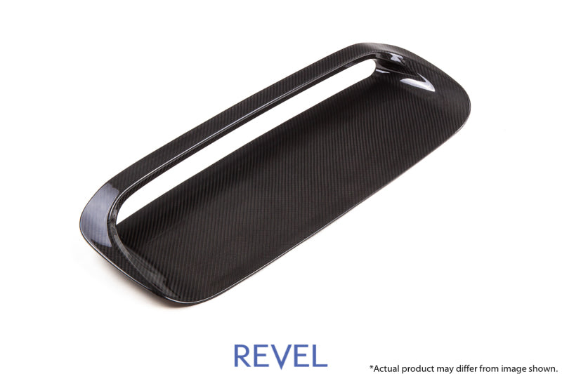 Revel GT Dry Carbon Engine Air Scoop Cover 15-18 Subaru WRX/STI - 1 Piece Carbon Accessories Revel