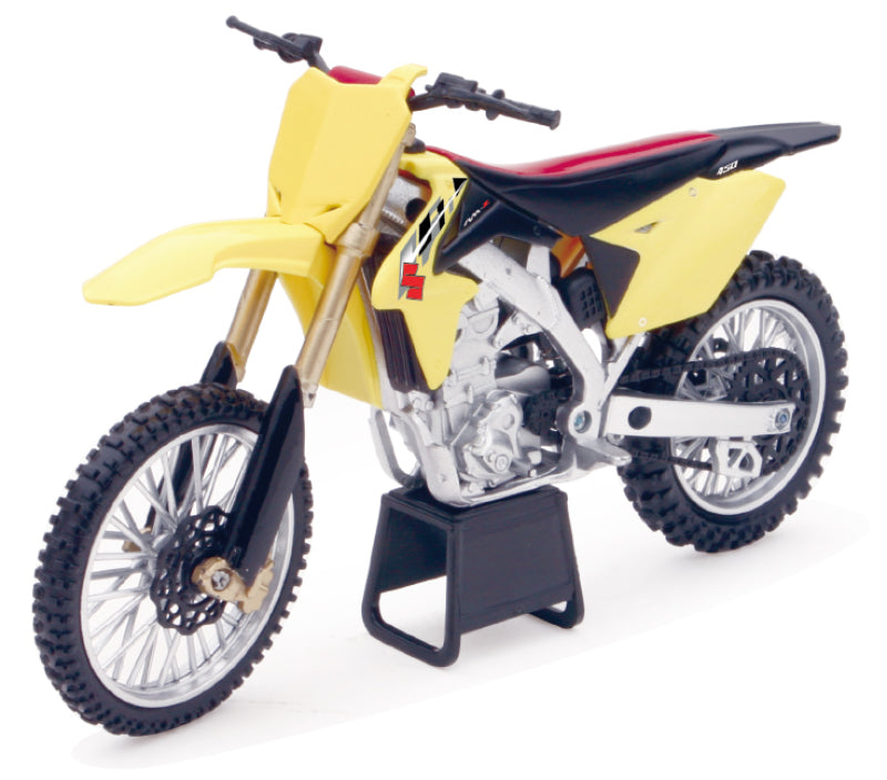 New Ray Toys 2014 Suzuki RM-Z450 (Yellow) Scale/ - 1:12 Toys New Ray Toys